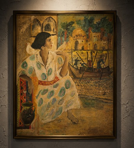 Oil canvas painting - oil,