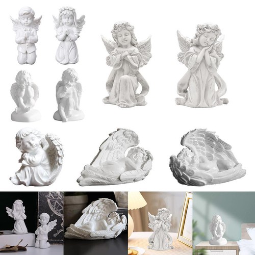White angel figurine cherubs - angel,