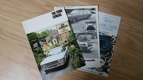 Ford consul brochure - ford,