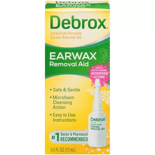 Debrox earwax removal drops - earwax,