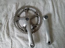 shimano exage sport chainset biopace double 52/42 bike crankset