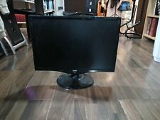 LCD moniter dgm with audio, VGA,and DVI inputs 22"  no cable