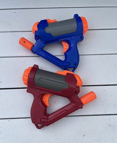 Pair hasbro super soaker - a,