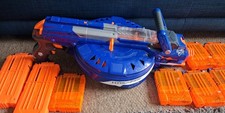 Nerf Hailfire Electric Motorized Toy Dart  Gun8 Magazines battery not included