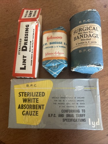 Vintage medical supplies - vintage,