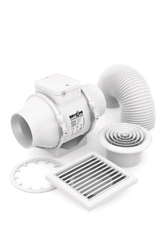 Dryzone inline extractor fan - extractor,
