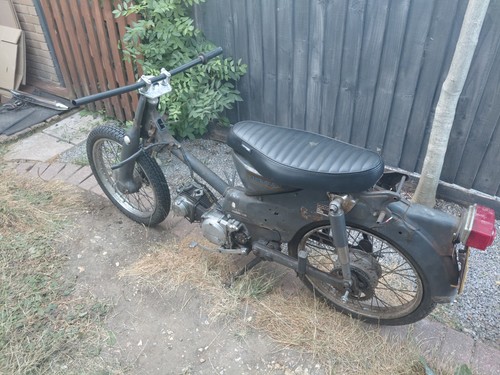 Honda c90 project - honda,
