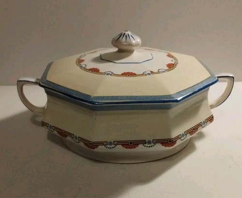 Vintage k tunstall lidded - &,