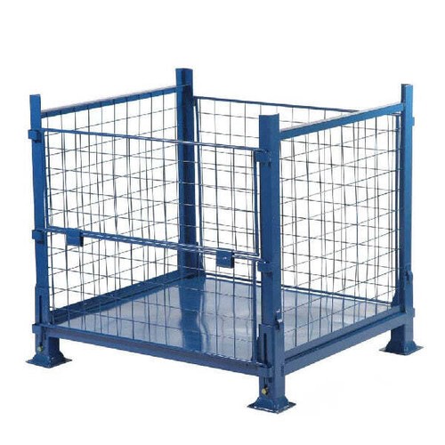 Collapsible pallet cage - collapsible,