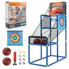 2-in-1 Kids Basketball Arcade