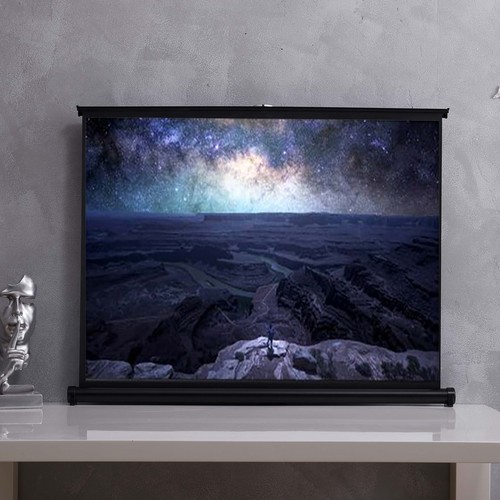 Large projector screen with - large,