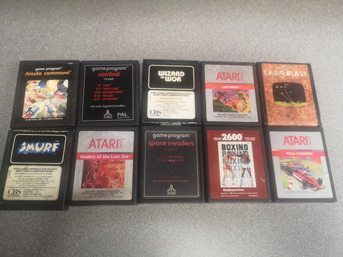 Atari 2600 game bundle - atari,
