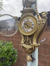 Antique  French Brass Wall