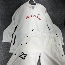 Vintage 2004 Air Jordan Jumpman Warm Up Hoodie w/Tear Away Pants - Size 2XLarge