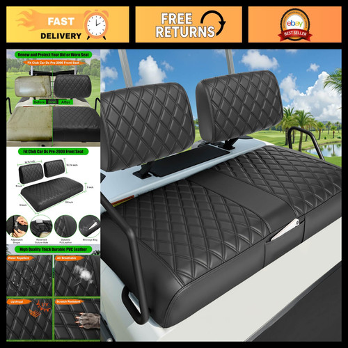 Golf cart seat covers - golf, club