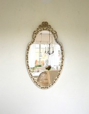 Vintage Oval Framed Mirror