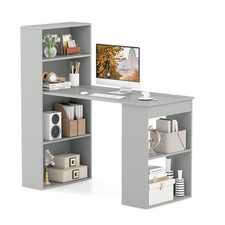 L-Shaped Computer Desk with