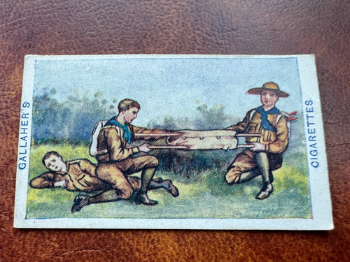 Gallaher cigarette card boy - -,