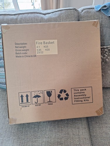 Outdoor fire basket - outdoor,