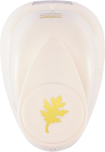 Craft paper punch oak leaf - punch,