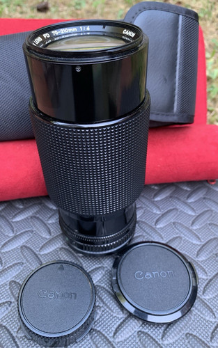 Canon 210mm f 4 - fd, f/4
