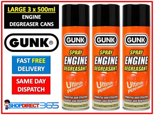 Gunk engine degreaser - 3, x