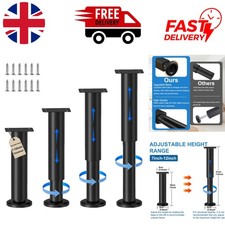 4 Adjustable Bed Legs -