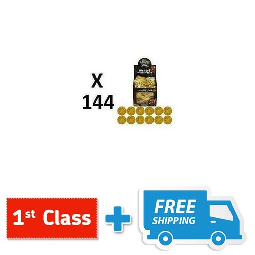 144 plastic gold pirate - 144,