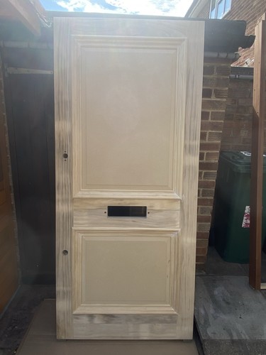 Accoya solid front door - solid,