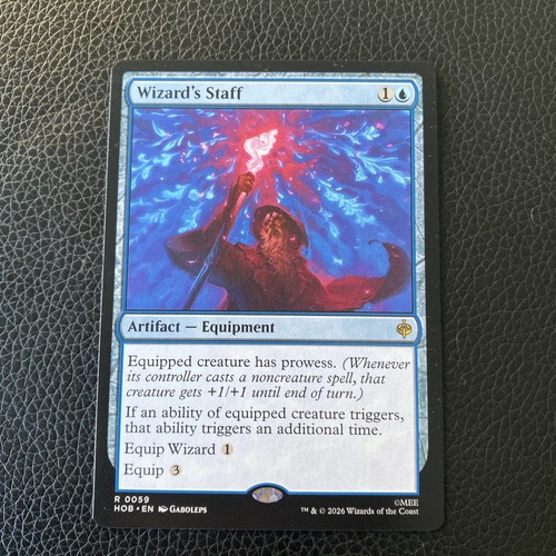 Wizard staff non foil - |, |