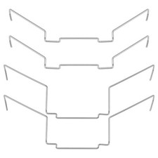 4 pc CPU Heatsink Fan Wire Buckle Cooling Fan Clips for Hollow Shaft Fans