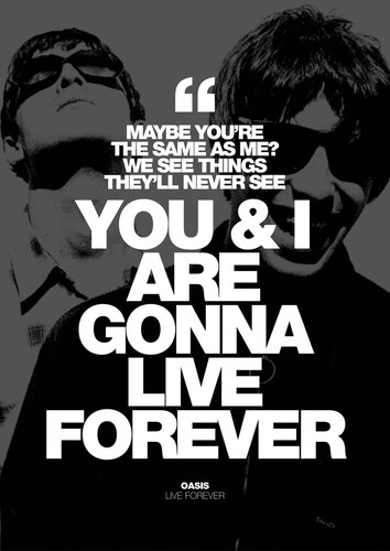 Oasis print liam - oasis,