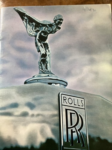 1970 rolls royce - rolls, range
