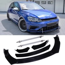 Black Front Bumper Lip