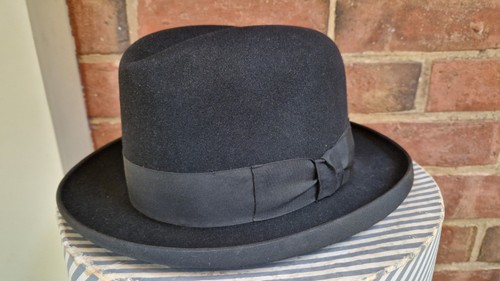 Vintage homburg hat - homburg, 1950s