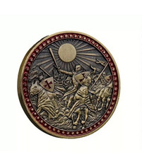 Challenge Coin Knight Templar