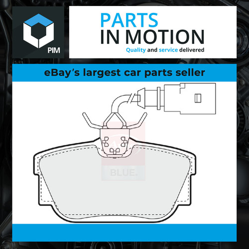 Brake pads set - fits, vw
