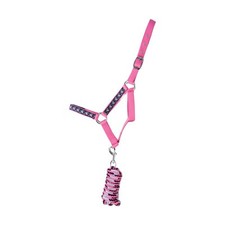 Hy Equestrian I Love My Pony Collection Head Collar and Lead Rope