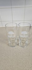 2 Ruddles 1 Pint Beer Glasses