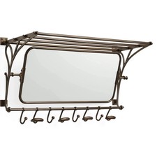 Antique luggage coat rack - antique,
