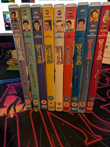 Scrubs series complete - complete, dvd