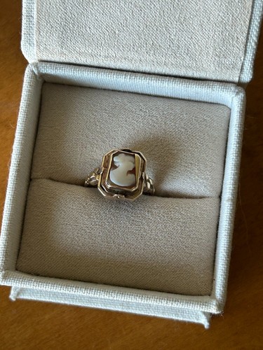 Antique cameo garnet - antique,