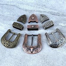 Western 3-Piece Belt Buckle