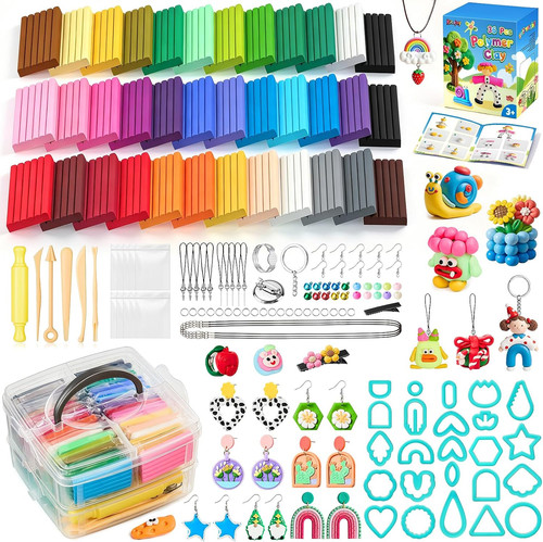 Pcs polymer clay set - clay, oven