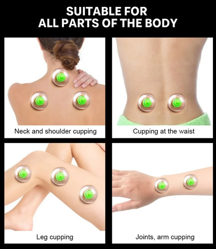 12pcs vacuum cupping set - 12pcs,