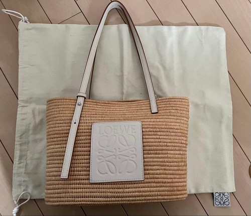 Loewe tote bag beige - loewe,