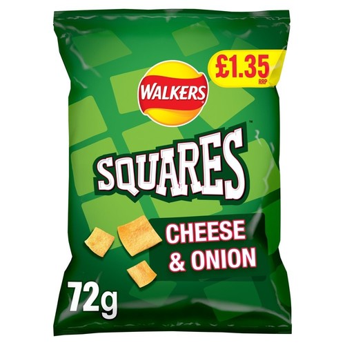 Walkers squares cheese - 18,
