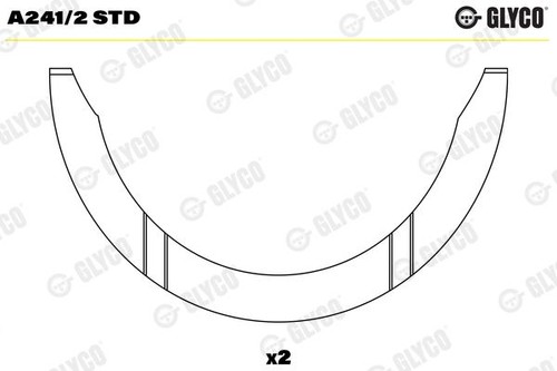 Thrust washer crankshaft - thrust, washer,