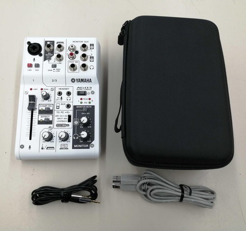 Yamaha ag03 audio interface - audio,