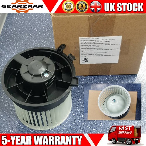 New heater blower motor - heater, fan